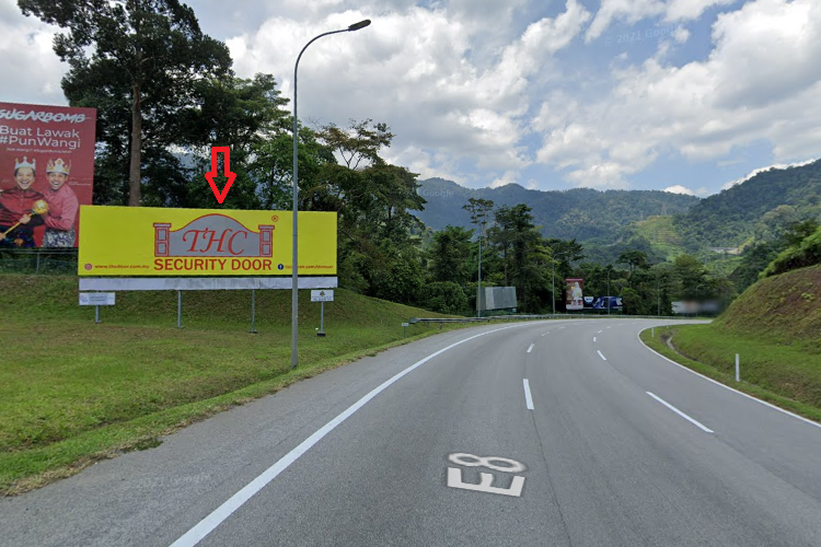 1 Sided Free Standing Billboard at from Kuantan / Karak towards Gombak / Kuala Lumpur at KM 33.90, West bound, Pahang