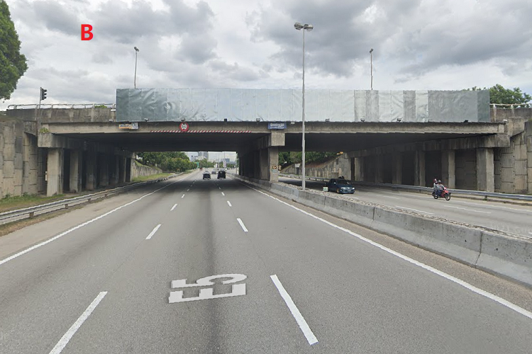 KESAS Highway KM44.83, Puchong, Selangor (near Kinrara Exit)