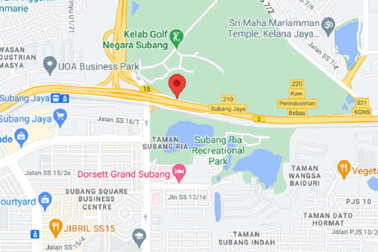 Federal Highway KM19.6, Shah Alam, Selangor (near Kelab Golf Negara Subang)