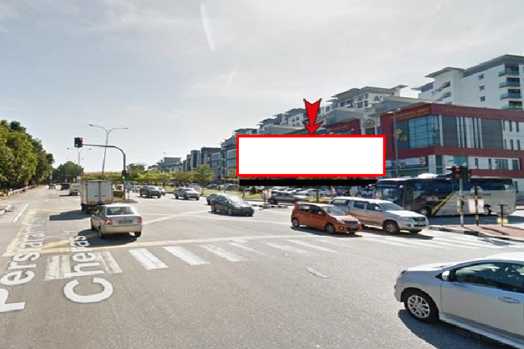 1 Panel Free Standing Billboard at Persiaran Mahkota Cheras 1, Kajang, Selangor (near RHB Bank Bandar Mahkota Cheras)