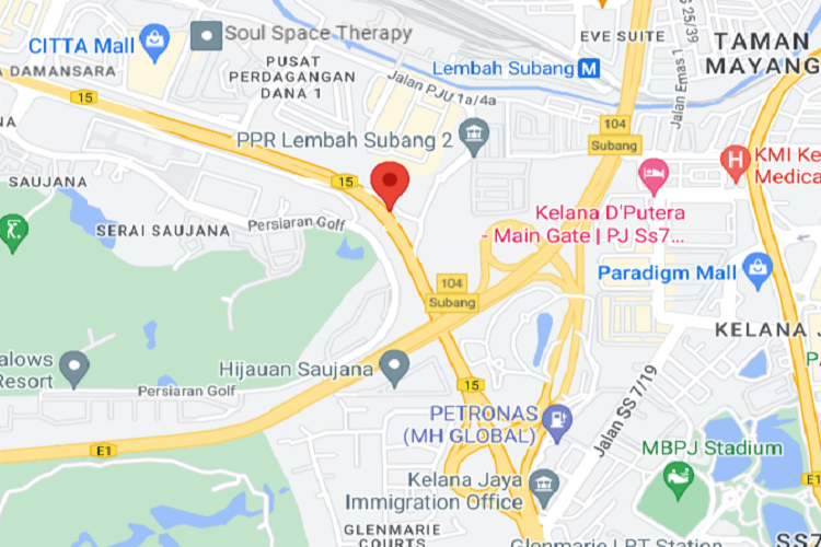 Jalan Lapangan Terbang Subang, Shah Alam, Selangor