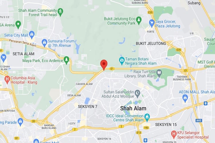 NKVE - Bukit Raja / Setia Alam, Shah Alam, Selangor (to Shah Alam)
