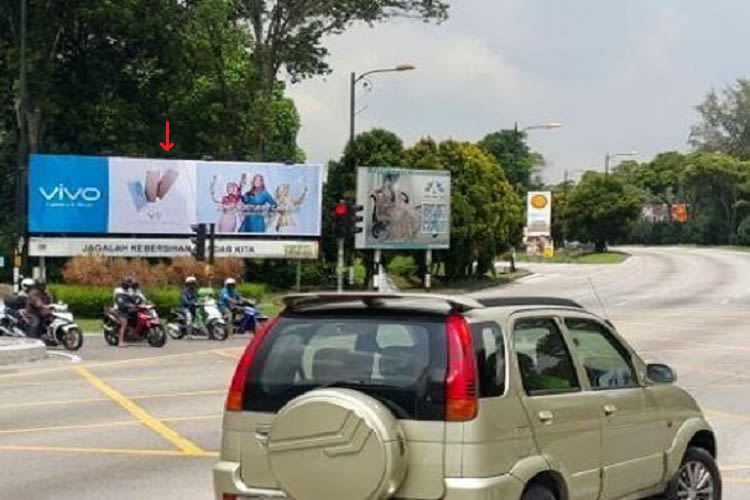 1 Panel Free Standing Billboard at Jalan Langat, Klang, Selangor (towards Bulatan Simpang Lima)