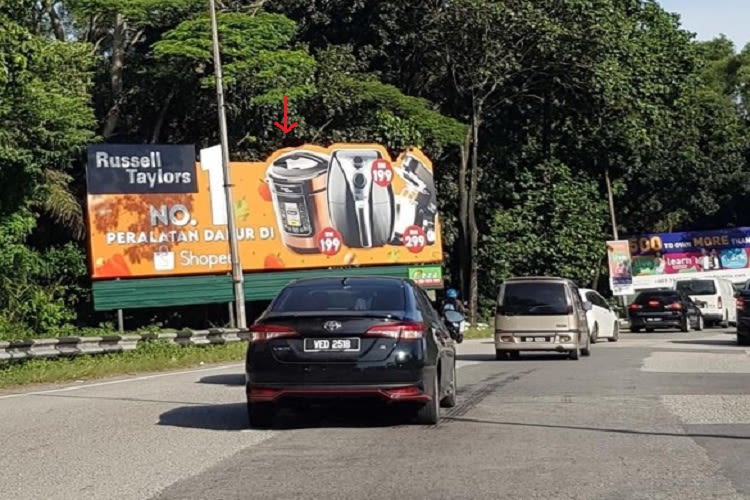1 Panel Free Standing Billboard at Jalan Langat, Klang, Selangor (from Tengku Ampuan Rahimah Hospital)