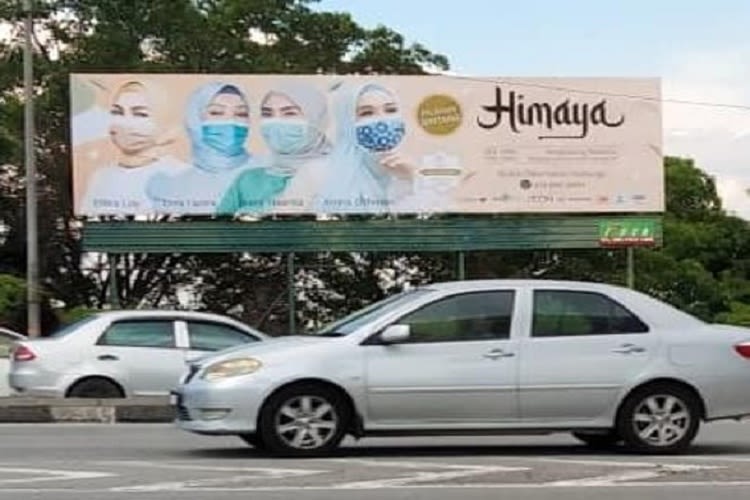 1 Sided Free Standing Billboard at Jalan Langat, Selangor