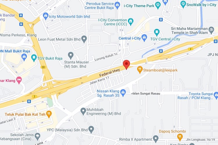 Federal Highway KM6.4, Bukit Raja, Klang, Selangor (Opposite Central i-City)