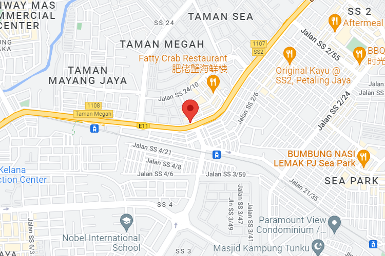 Jalan SS 24/9, Petaling Jaya, Selangor (at traffic junction near Megah Rise Mall)