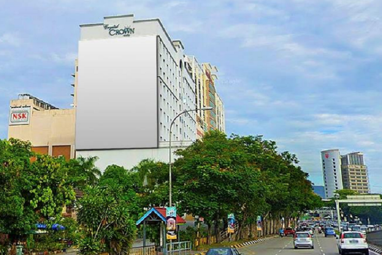 1 Sided Wall-Banner Billboard at Jalan Kepong, Taman Sri Delima, Kuala Lumpur