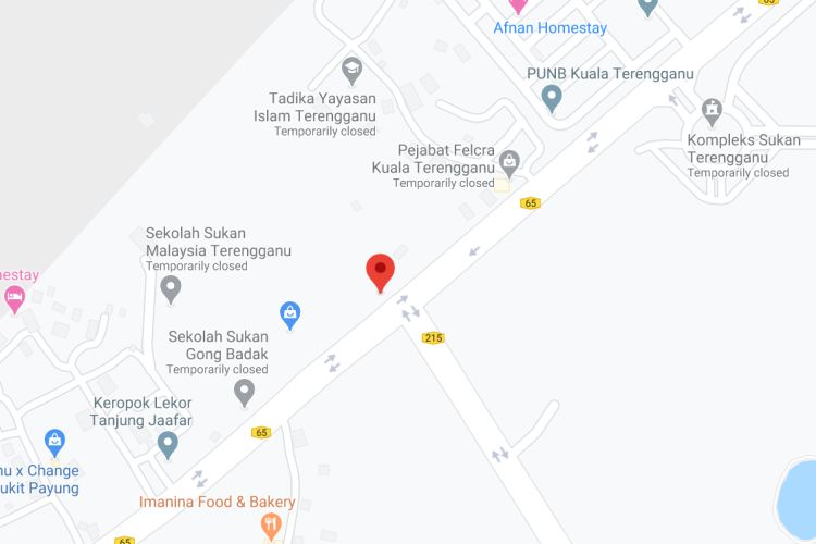 Intersection of Jalan Lapangan Terbang - Jalan Tengku Mohamad, Terengganu