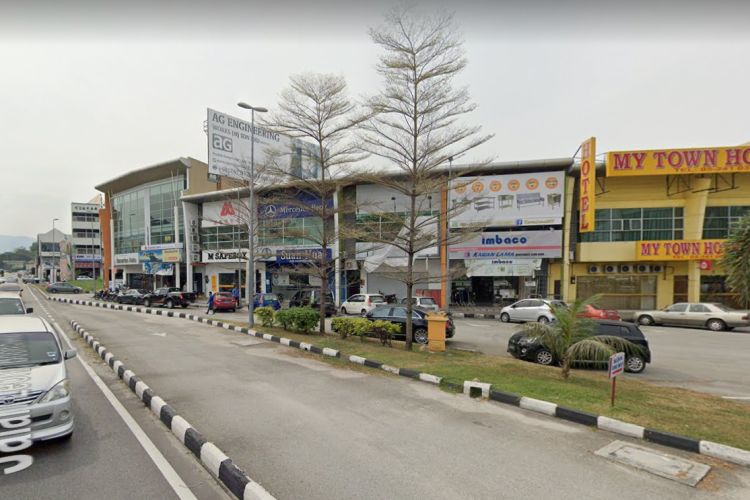 1 Sided Roof Top Billboard at Jalan Leong Boon Siew, Ipoh, Perak