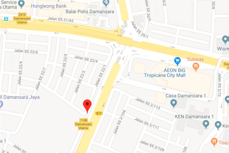 LDP Highway near SS2, Selangor