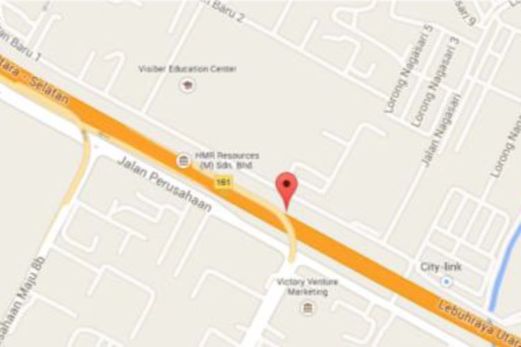 Plus Highway Penang (KM140.3) next to Perai Industrial Zone, Penang