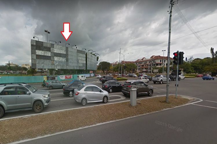 Jalan Sembulan / Jalan Coastal opposite Grace Villa Apartment, Sabah