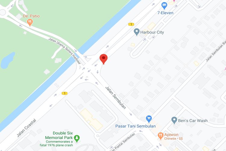 Jalan Sembulan / Jalan Coastal opposite Grace Villa Apartment, Sabah