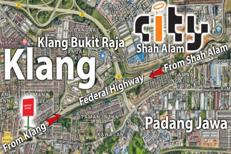 Federal Highway, Klang, Selangor