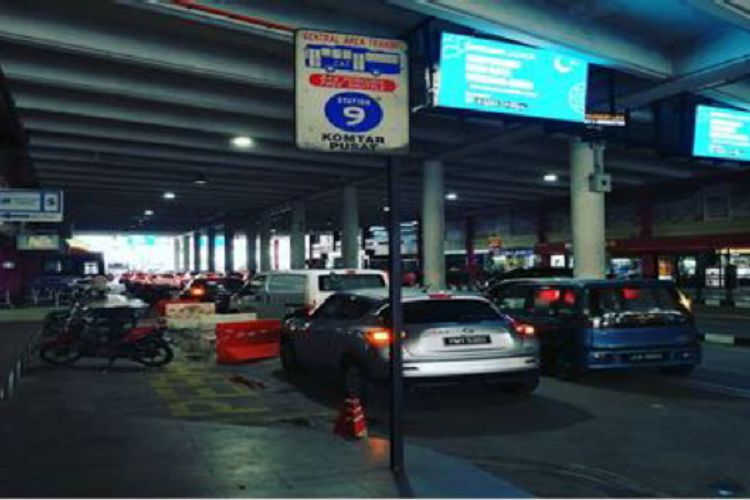 1 Panel Digital Screen Billboard at Jalan Ria, Komtar, Penang