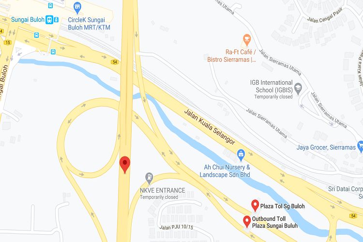 Sungai Buloh - Lebuhraya Utara Selatan (KM456.5), Selangor