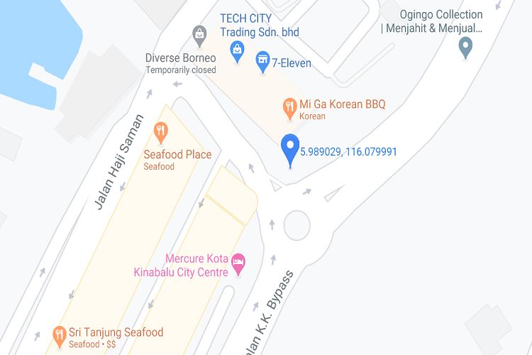 Perkasa roundabout, Sabah