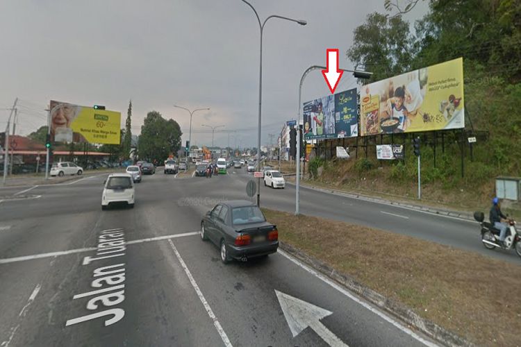 Jalan Tuaran / Jalan Pasir near Plaza Juta & Servay Hypermarket, Sabah