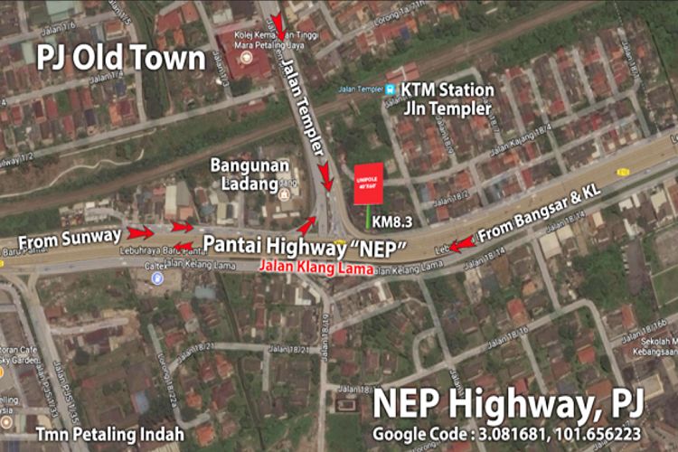 NPE PJ KM8.3, Petaling Jaya, Selangor