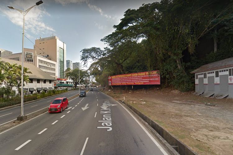 1 Sided Free Standing Billboard at Wisma Jubili, STPC building & Dewan Masyarakat, Sabah