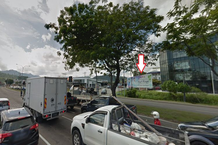 Jalan Tuaran near Volkswagen Showroom, Sabah