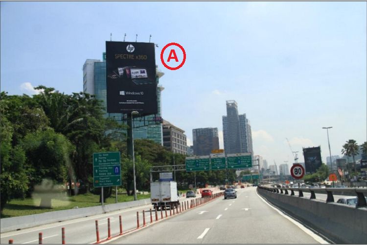 1 Sided Digital Screen Billboard at LDP - Curve (KM4.6) (A), Damansara, Selangor