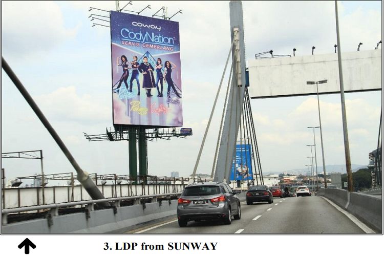 Federal Highway / LDP, Petaling Jaya, Selangor (Opposite Icon City)