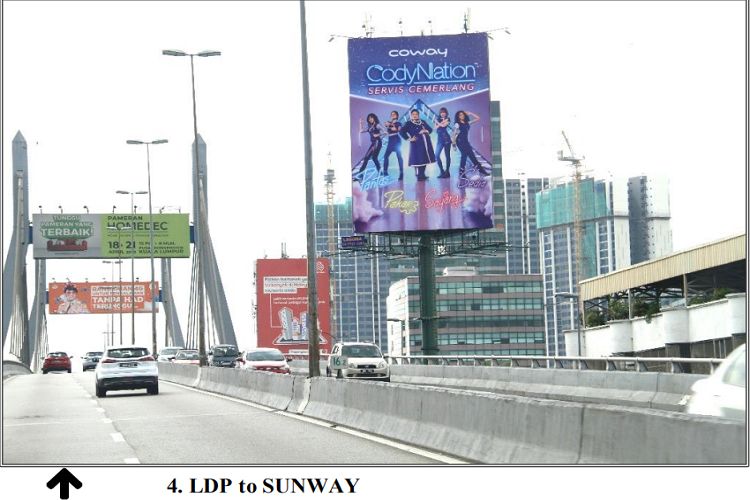 Federal Highway / LDP, Petaling Jaya, Selangor (Opposite Icon City)