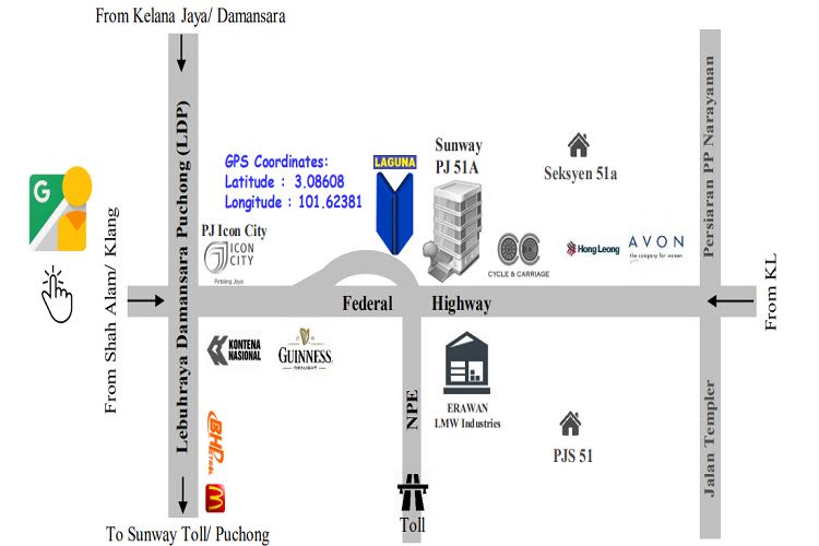 Federal Highway, Petaling Jaya, Selangor