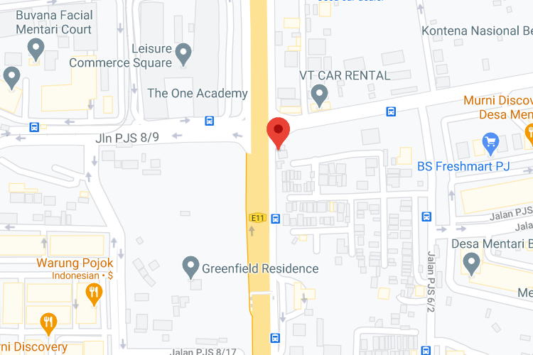 Map - Vertical Digital Screen Billboard at LDP Highway, Petaling Jaya, Selangor (B)