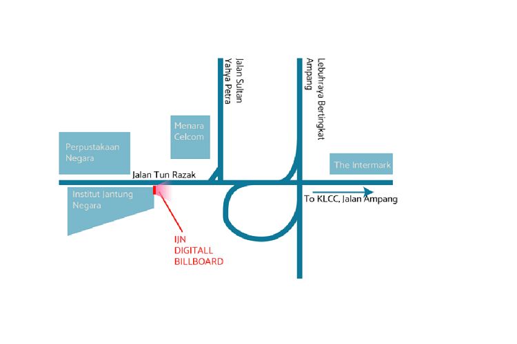 Institut Jantung Negara, Jalan Tun Razak, Kuala Lumpur