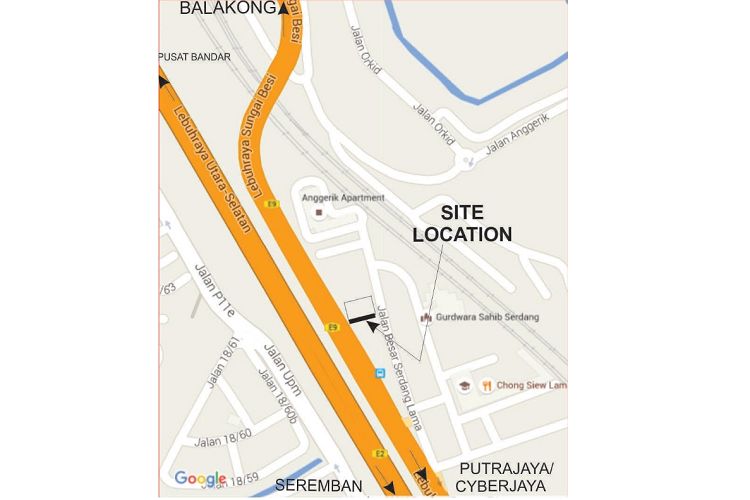 Jalan Sungai Besi, Serdang, Selangor