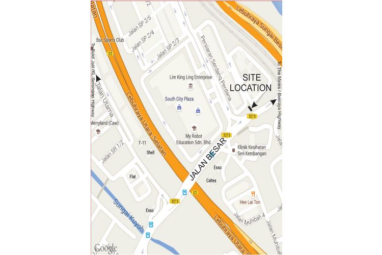 Jalan Besar, Seri Kembangan, Selangor (near South City Plaza)