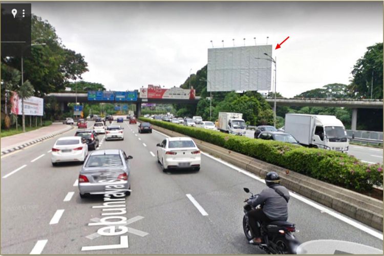 1 Panel Unipole Billboard at Lebuhraya Sultan Iskandar, Kuala Lumpur (near Putra World Trade Centre)