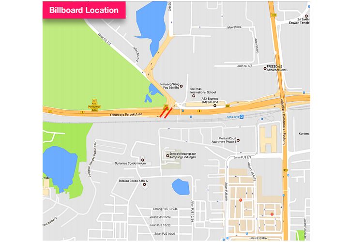 FTZ Petaling Jaya view from Federal Highway, Selangor