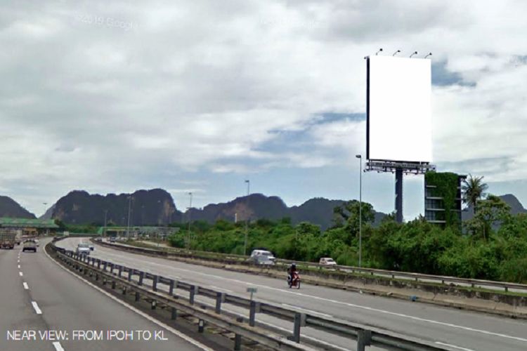 right after Ipoh Toll, Perak