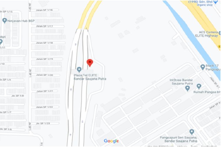 Toll Plaza Bandar Saujana Putra, Selangor