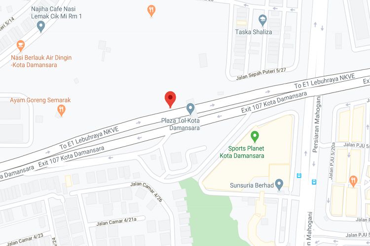 Toll Plaza Kota Damansara, Kota Damansara, Selangor