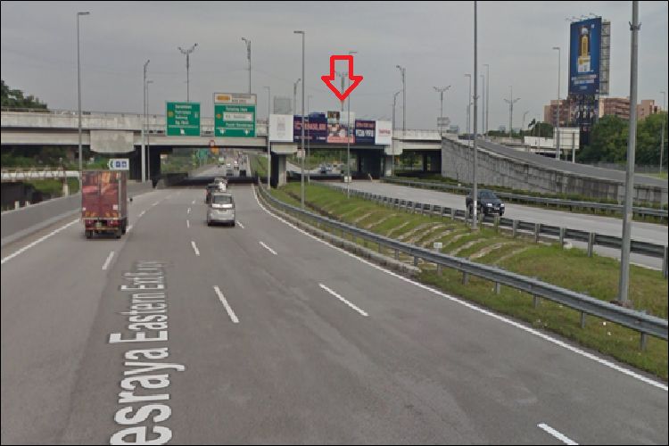 Besraya Highway near Jalan Loke Yew Toll to KL City & Cheras, Kuala Lumpur