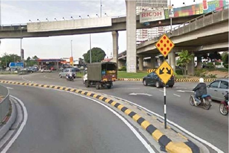 Flyover Persiaran Kewajipan near INTI Subang, Selangor