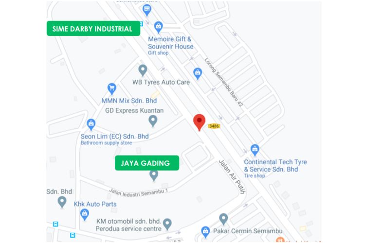 Jalan Semambu Junction, Pahang