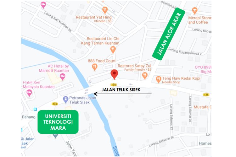 Jalan Teluk Sisek, Kuantan, Pahang