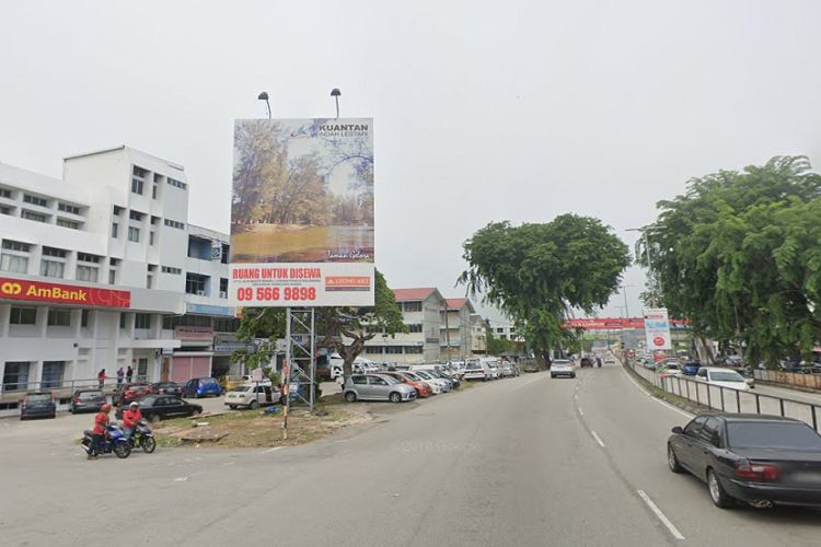 1 Sided Unipole Billboard at Jalan Beserah - Lot J3, Pahang