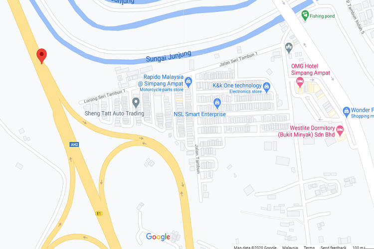 KM150.75 Plus Highway, Simpang Ampat, Penang (towards Plaza Tol Bukit Tambun Arah Selatan)