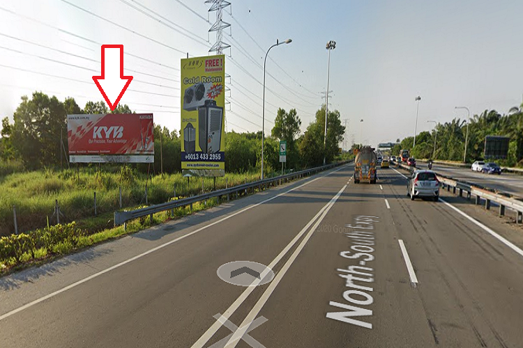 1 Sided Free Standing Billboard at KM150.75 Plus Highway to Bukit Tambun Toll Plaza, Penang