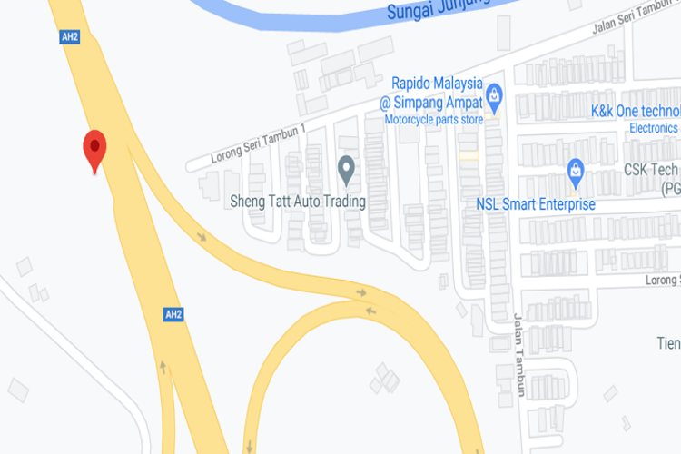 KM150.75 Plus Highway to Bukit Tambun Toll Plaza, Penang