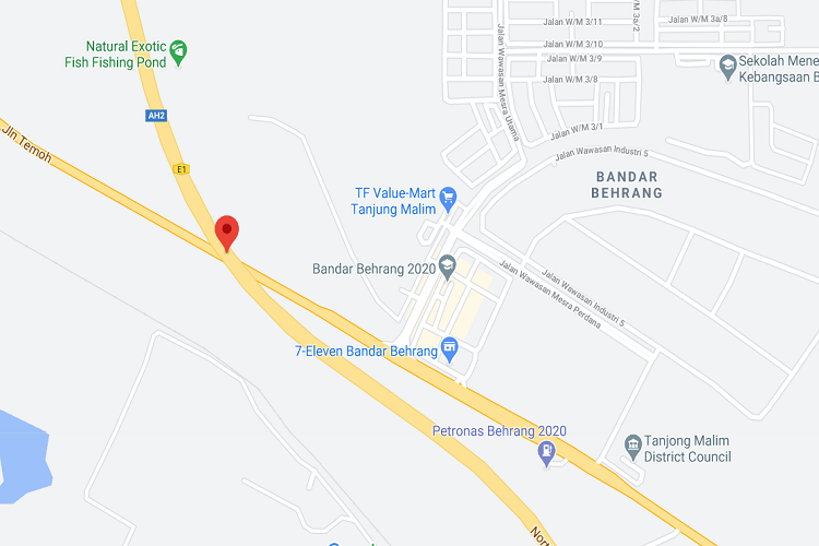 NSE Highway KM 390, Behrang, Perak (from Behrang Interchange)