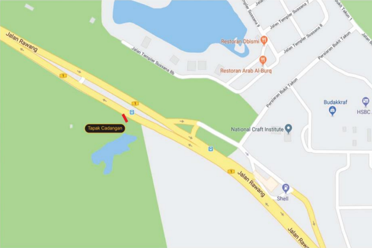 Jalan Rawang, Templer Park (B), Selangor