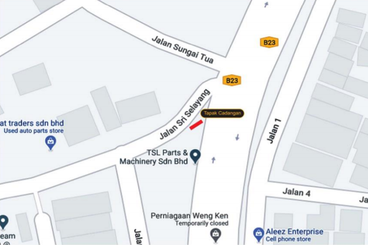 Jalan Kampung Sungai Tua, Batu Caves, Kuala Lumpur